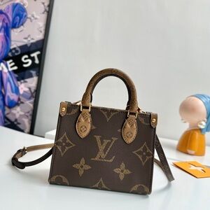 Louis Vuitton Brown Monogram Handbag